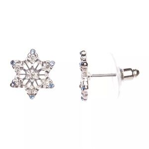 NWT LC Lauren Conrad Openwork Snowflake Stud Earrings